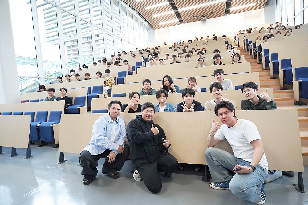 国際経営学会主催　公開講演会の様子