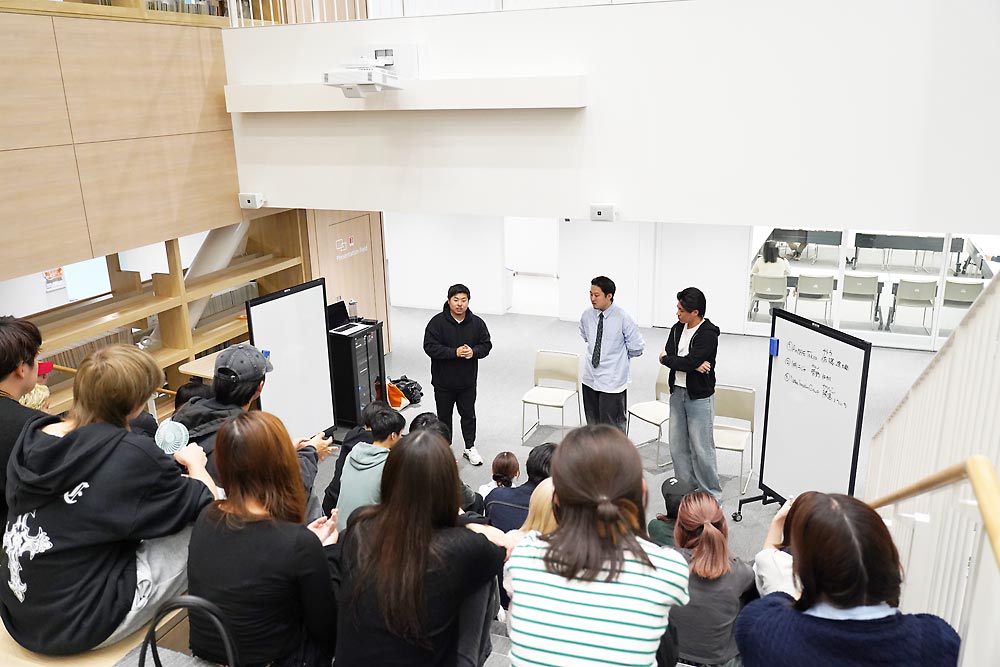 国際経営学会主催　公開講演会の様子